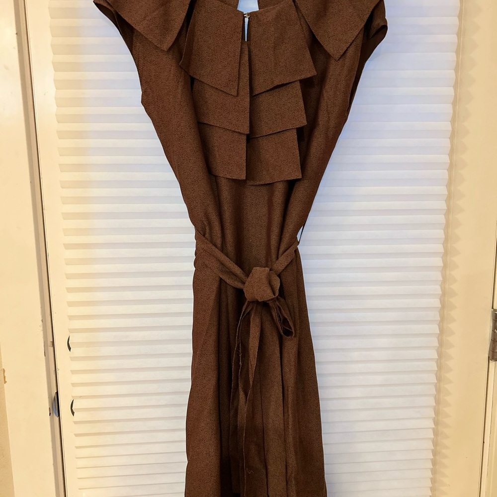 Brian Reyes Brown Long Dress for Women